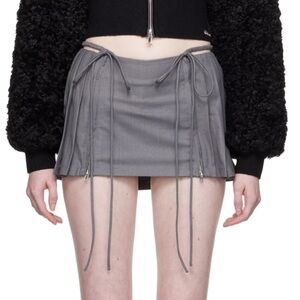 No Dress Pleated Mini Skirt